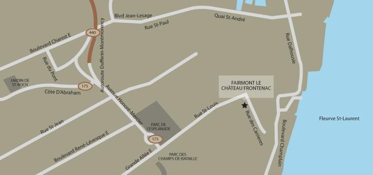 Harta e vilave frontenac