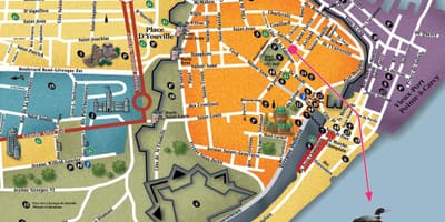 Harta e Quebec City gjë 